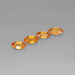 Achetez naturel ct orange saphir gems, marquise, en provenance tanzanie (songea) chez gemselect. en stock, livraison internationale!