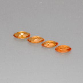 Achetez naturel 1,45ct orange saphir gems, marquise, en provenance tanzanie chez gemselect. en stock, livraison internationale!