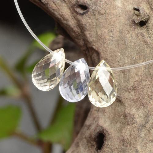 Achetez naturel 2,32ct multicolore saphir gems, briolette, en provenance tanzanie chez gemselect. en stock, livraison internationale!