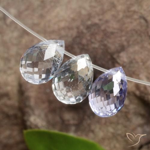 Shop natural 2.85ct Multicolore Saphir gems, Briolette, from Tanzanie at GemSelect. In stock, global shipping!