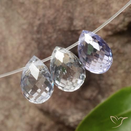 Shop natural 2.85ct Multicolore Saphir gems, Briolette, from Tanzanie at GemSelect. In stock, global shipping!
