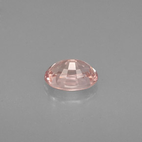 Saphir rose naturelle coupe ovale, 0,70 ct, VVS