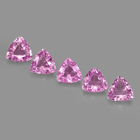 Achetez naturel ct rose saphir gems, trillion, en provenance tanzanie chez gemselect. en stock, livraison internationale!