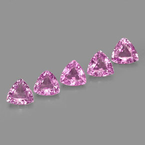 Achetez naturel ct rose saphir gems, trillion, en provenance tanzanie chez gemselect. en stock, livraison internationale!