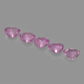 Achetez naturel ct rose saphir gems, trillion, en provenance tanzanie chez gemselect. en stock, livraison internationale!