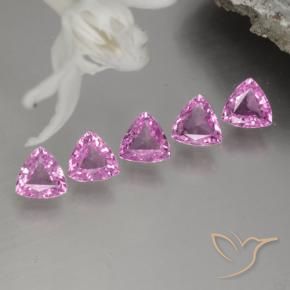 Achetez naturel 1,20ct rose saphir gems, trillion, en provenance tanzanie chez gemselect. en stock, livraison internationale!