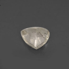 Saphir jaune naturelle trillion, 0,97 ct, VVS-VS