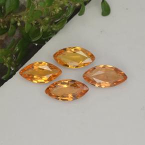 Achetez naturel 1,25ct orange saphir gems, marquise, en provenance tanzanie chez gemselect. en stock, livraison internationale!