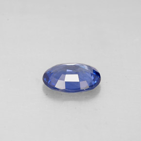 Saphir bleue naturelle coupe ovale, 0,73 ct, VS