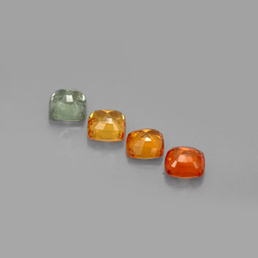 Achetez naturel ct multicolore saphir gems, coupe coussin, en provenance tanzanie (songea) chez gemselect. en stock, livraison internationale!