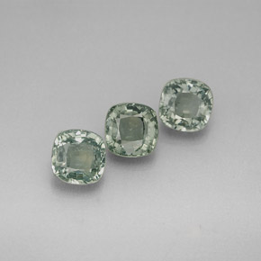 Achetez naturel ct vert saphir gems, coupe coussin, en provenance tanzanie chez gemselect. en stock, livraison internationale!