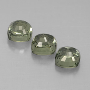Achetez naturel ct vert saphir gems, coupe coussin, en provenance tanzanie chez gemselect. en stock, livraison internationale!