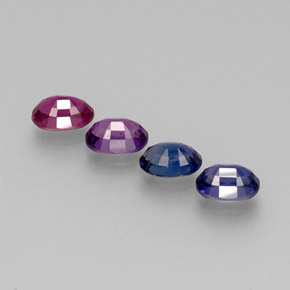 Achetez naturel ct multicolore saphir gems, coupe ovale, en provenance tanzanie chez gemselect. en stock, livraison internationale!