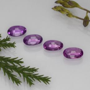 Achetez naturel 2,23ct pourpre saphir gems, coupe ovale, en provenance tanzanie chez gemselect. en stock, livraison internationale!