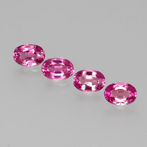 Achetez naturel ct rose saphir gems, coupe ovale, en provenance tanzanie chez gemselect. en stock, livraison internationale!