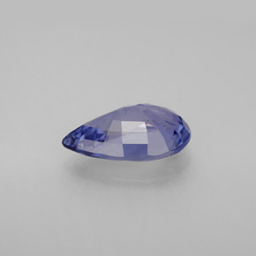 Saphir bleue naturelle en forme de poire, 2,60 ct, VVS-VS