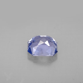 Saphir bleue naturelle taille émeraude, 2,44 ct, VS
