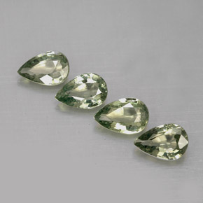 Achetez naturel ct vert saphir gems, en forme de poire, en provenance tanzanie (songea) chez gemselect. en stock, livraison internationale!