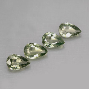 Achetez naturel ct vert saphir gems, en forme de poire, en provenance tanzanie (songea) chez gemselect. en stock, livraison internationale!