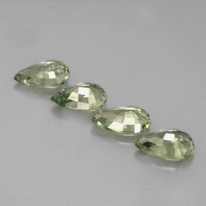 Achetez naturel ct vert saphir gems, en forme de poire, en provenance tanzanie (songea) chez gemselect. en stock, livraison internationale!