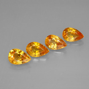 Achetez naturel ct jaune saphir gems, en forme de poire, en provenance tanzanie (songea) chez gemselect. en stock, livraison internationale!
