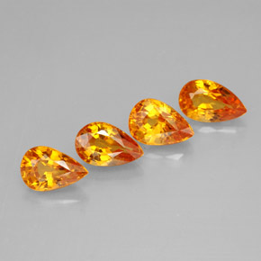 Achetez naturel ct jaune saphir gems, en forme de poire, en provenance tanzanie (songea) chez gemselect. en stock, livraison internationale!
