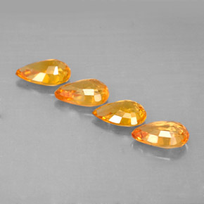 Achetez naturel ct or saphir gems, en forme de poire, en provenance tanzanie chez gemselect. en stock, livraison internationale!