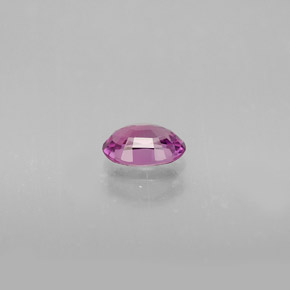 Saphir rose naturelle coupe ovale, 0,58 ct, VVS-VS