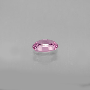 Saphir rose naturelle coupe ovale, 0,56 ct, VVS-VS