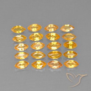 Achetez naturel 3,67ct jaune saphir gems, marquise, en provenance tanzanie chez gemselect. en stock, livraison internationale!