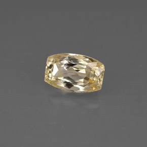 Saphir jaune naturelle forme fantaisie, 1,72 ct, VS