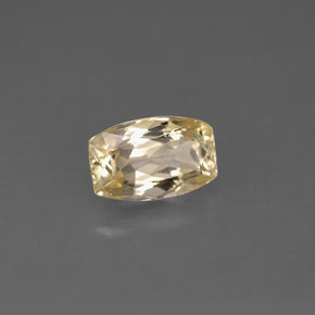 Saphir jaune naturelle forme fantaisie, 1,72 ct, VS