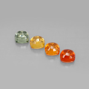 Achetez naturel 2,80ct multicolore saphir gems, coupe coussin, en provenance tanzanie chez gemselect. en stock, livraison internationale!