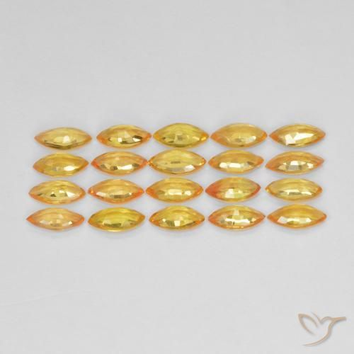 Shop natural 2.95ct Abricot orange Saphir gems, Marquise, from Tanzanie at GemSelect. In stock, global shipping!