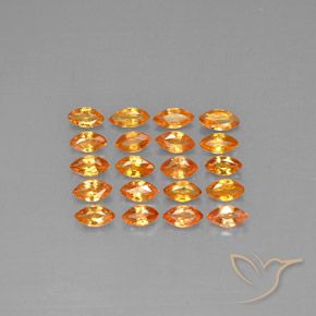 Achetez naturel 3,53ct orange saphir gems, marquise, en provenance tanzanie chez gemselect. en stock, livraison internationale!