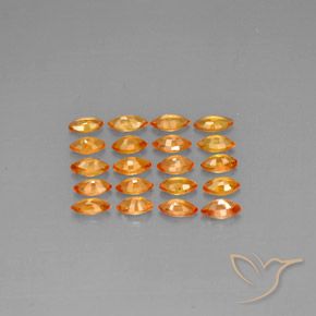 Achetez naturel 3,53ct orange saphir gems, marquise, en provenance tanzanie chez gemselect. en stock, livraison internationale!