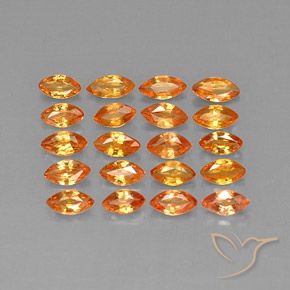 Shop natural 3.03ct Orange foncé Saphir gems, Marquise, from Tanzanie at GemSelect. In stock, global shipping!