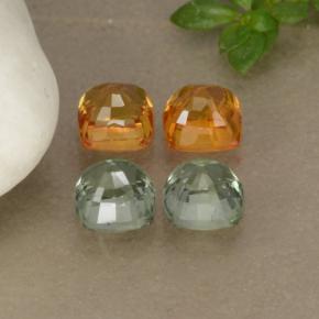 Achetez naturel 2,19ct multicolore saphir gems, coupe coussin, en provenance tanzanie chez gemselect. en stock, livraison internationale!