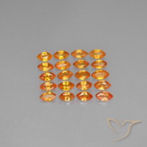 Achetez naturel 4,11ct orange saphir gems, marquise, en provenance tanzanie chez gemselect. en stock, livraison internationale!
