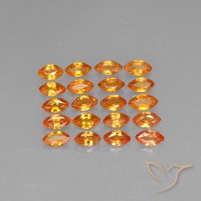 Achetez naturel 4,11ct orange saphir gems, marquise, en provenance tanzanie chez gemselect. en stock, livraison internationale!
