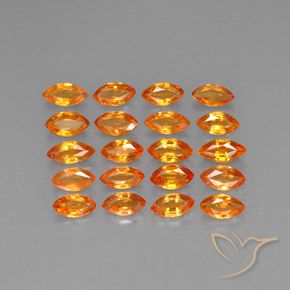 Achetez naturel 3,81ct orange saphir gems, marquise, en provenance tanzanie chez gemselect. en stock, livraison internationale!