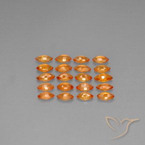 Achetez naturel 3,81ct orange saphir gems, marquise, en provenance tanzanie chez gemselect. en stock, livraison internationale!