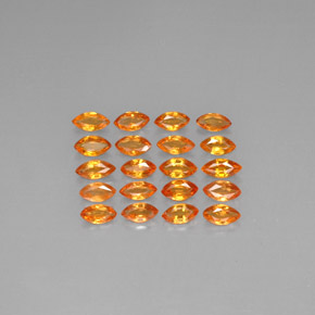 Achetez naturel 2,42ct orange saphir gems, marquise, en provenance tanzanie chez gemselect. en stock, livraison internationale!