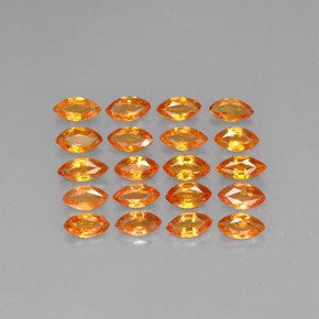 Achetez naturel 2,42ct orange saphir gems, marquise, en provenance tanzanie chez gemselect. en stock, livraison internationale!
