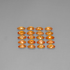 Achetez naturel 2,42ct orange saphir gems, marquise, en provenance tanzanie chez gemselect. en stock, livraison internationale!