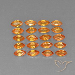 Achetez naturel 3,79ct orange saphir gems, marquise, en provenance tanzanie chez gemselect. en stock, livraison internationale!