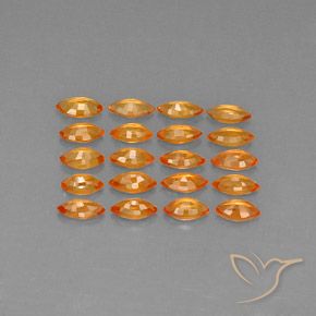 Achetez naturel 3,79ct orange saphir gems, marquise, en provenance tanzanie chez gemselect. en stock, livraison internationale!