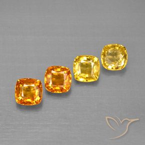 Achetez naturel 1,70ct multicolore saphir gems, coupe coussin, en provenance tanzanie chez gemselect. en stock, livraison internationale!