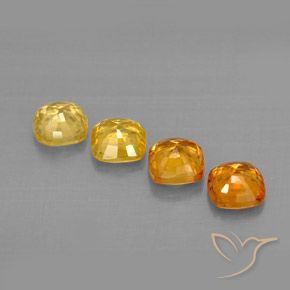 Achetez naturel 1,70ct multicolore saphir gems, coupe coussin, en provenance tanzanie chez gemselect. en stock, livraison internationale!