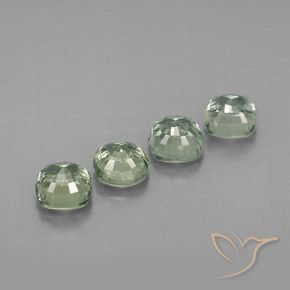 Achetez naturel 1,72ct vert saphir gems, coupe coussin, en provenance tanzanie chez gemselect. en stock, livraison internationale!